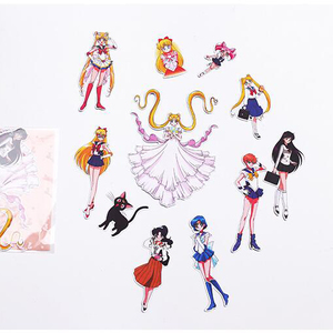 Sailor Moon Beautiful Smart Girls Stickers
