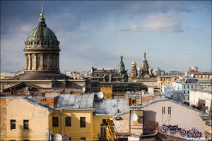 побывать на крыше в центре Питера