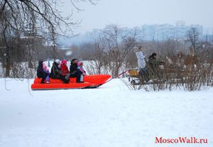 Покататься на зимнем банане