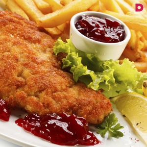 Свиные отбивные в кляре