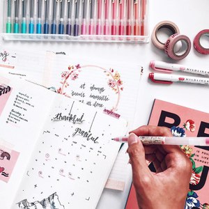 Muji gel ink pen 9 set 0.38mm