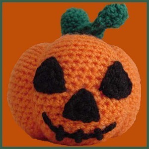 Amigurumi Pattern Crochet Halloween Pumpkin DIY Instant Digital Download PDF