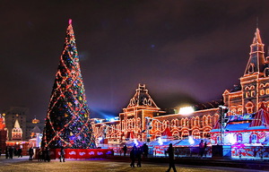 Отметить Новый Год на Красной площади в Москве!!!