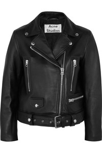 Acne Studios Leather biker jacket