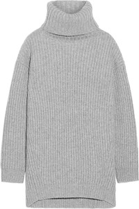 Acne Studios Disa oversized ribbed wool turtleneck sweater