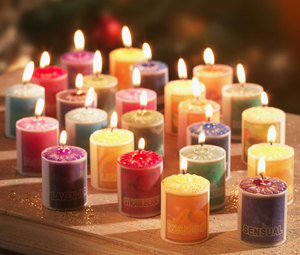 Свечи ароматические, цветные
