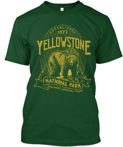 Футболка/майка Yellowstone National Park