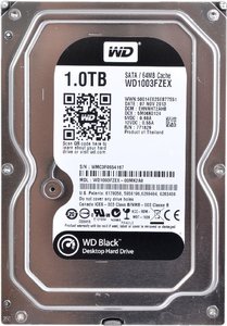 Жесткий диск 1Tb SATA-III Western Digital Black (WD1003FZEX)