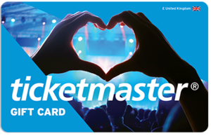 Подарочная карта Ticketmaster.co.uk