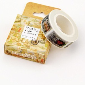 masking tape postage stamp