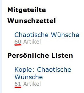 Viktor's Amazon Wunschliste