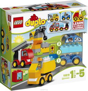 LEGO DUPLO Конструктор Мои первые машинки 10816