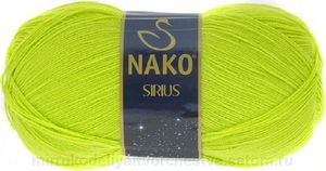 пряжа Пряжа Nako Sirius (Нако Сириус) 100% акрил 100 гр 440 м, разные цвета