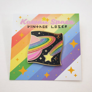 Kawaii Space Enamel Pin