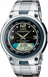 Мужские японские наручные часы Casio AW-82D-1A