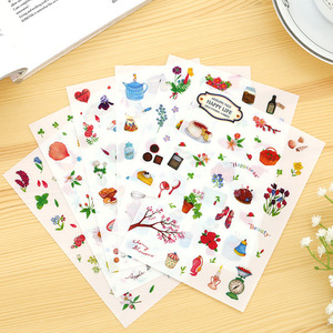 Happy Life Diary Decorative Stickers