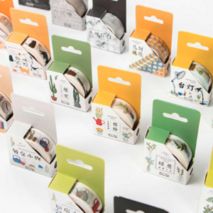 Household life Plant washi tape