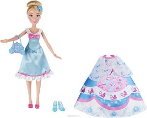 Кукла Золушка в платье со сменными юбками