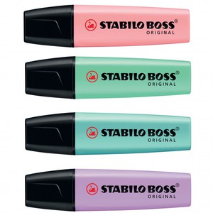 Набор выделителей текста STABILO BOSS ORIGINAL PASTEL