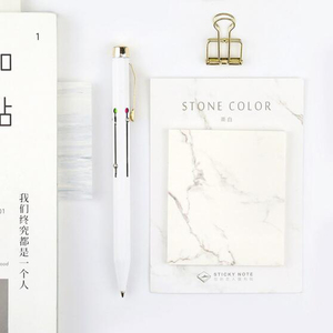Stone Color Memo Pad