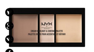 КРЕМОВАЯ ТРОЙНАЯ ПАЛЕТКА ДЛЯ КОНТУРИРОВАНИЯ CREAM HIGHLIGHT AND CONTOUR PALETTE - LIGHT 01