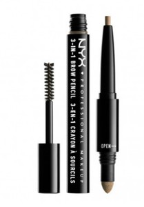КАРАНДАШ ДЛЯ БРОВЕЙ 3 В 1. 3-IN-1 BROW PENCIL - BLONDE