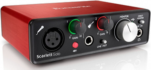 Focusrite Scarlett Solo 2nd Gen