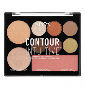 ПАЛЕТКА ТЕНЕЙ И ИЛЛЮМИНАТОРОВ. CONTOUR INTUITIVE PALETTE- WARM ZONE 02