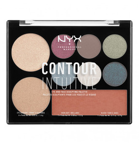 ПАЛЕТКА ТЕНЕЙ И ИЛЛЮМИНАТОРОВ. CONTOUR INTUITIVE PALETTE - PLUM METALS 03