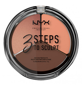 ТРОЙНАЯ ПАЛЕТКА ДЛЯ СКУЛЬПТУРИРОВАНИЯ. 3 STEPS TO SCULPT FACE SCULPTING PALETTE - DEEP 04
