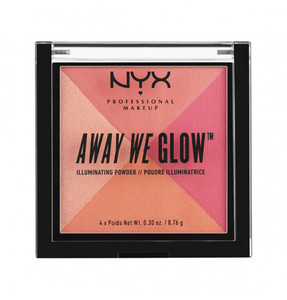 МНОГОФУНКЦИОНАЛЬНЫЙ ХАЙЛАЙТЕР. AWAY WE GLOW ILLUMINATING POWDER - CRUSHED ROSE 05