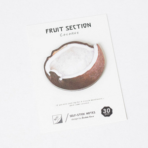 Fruit Section memo pad
