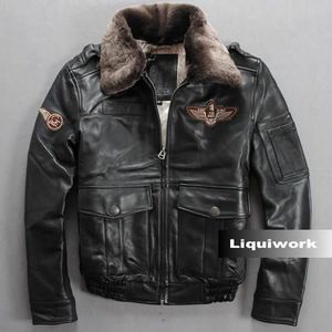 LAMP  leather air jacket 38118
