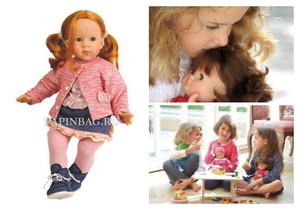 Кукла игровая "Ell " Schildkroet-Puppen (производство Германия)
