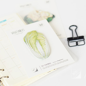 Beautiful Vegetables Notebook Memo Pad