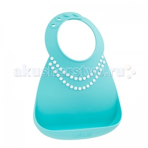 Нагрудник Make my day Baby Bib Tiffany Blue Pearls