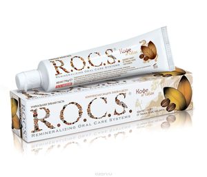 Зубная паста R.O.C.S. "Кофе и табак"