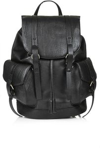 leather backpack