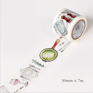 tableware washi tape