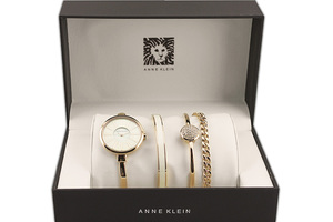 набор часы с браслетами Anne klein