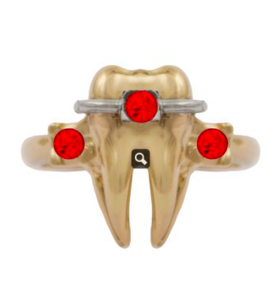 Кольцо TOOTH BRACKETS RING