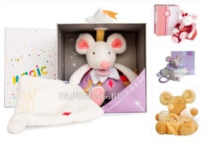 Мышата-малышата DouDou et Compagnie - нежные игрушки для детей