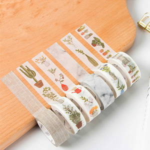 Household life Plant washi tape