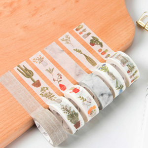 Household life Plant washi tape