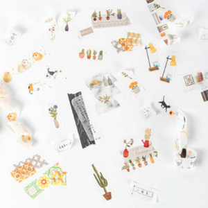 Household life Plant washi tape