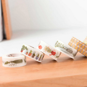 Household life Plant washi tape