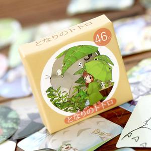46 pcs Totoro Cartoon Stickers
