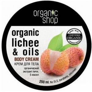 Крем для тела Organic shop lichee oils