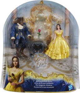 Disney Beauty & The Beast Набор фигурок Заколдованная роза