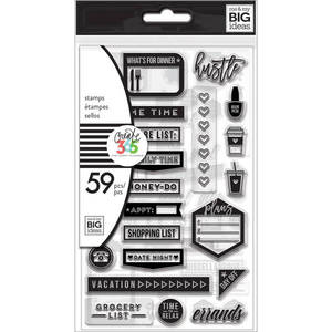 ME & MY BIG IDEAS  Create 365 The Happy Planner Clear Stamps - Everyday